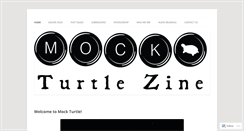 Desktop Screenshot of mockturtlezine.com